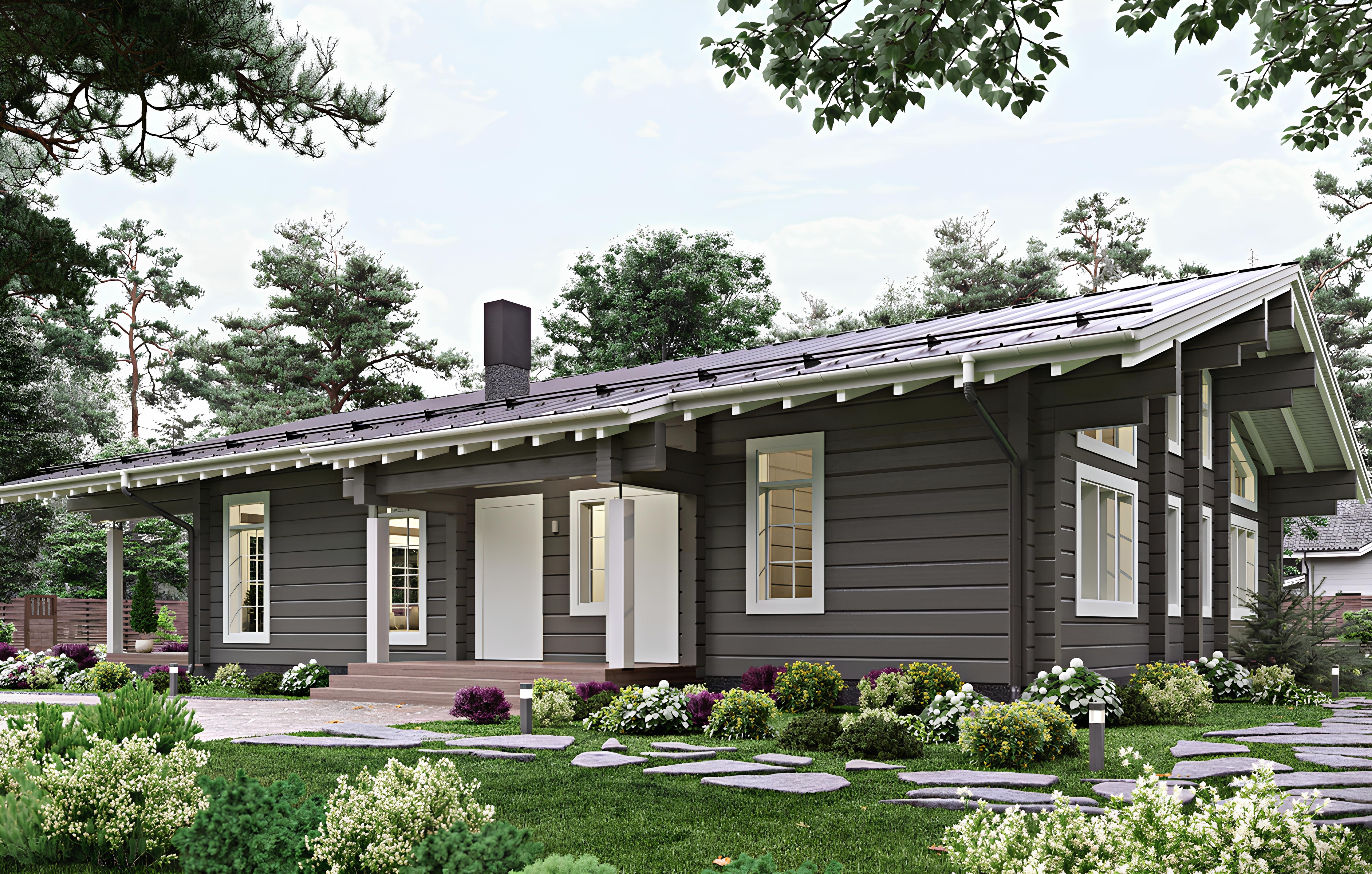 Дом из профилированного бруса VZ-357